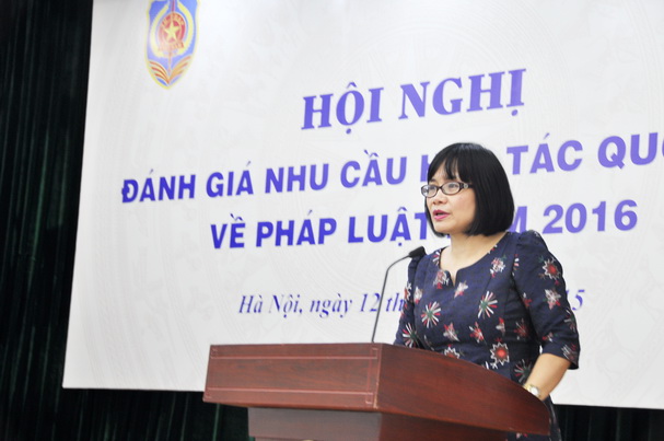 Tăng cường hợp tác quốc tế về pháp luật